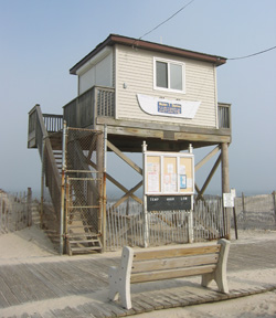 Lavallette lifeguard station